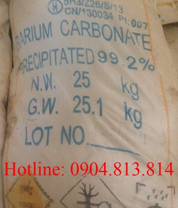 Bari cacbonat – BaCO3 - Barium carbonate