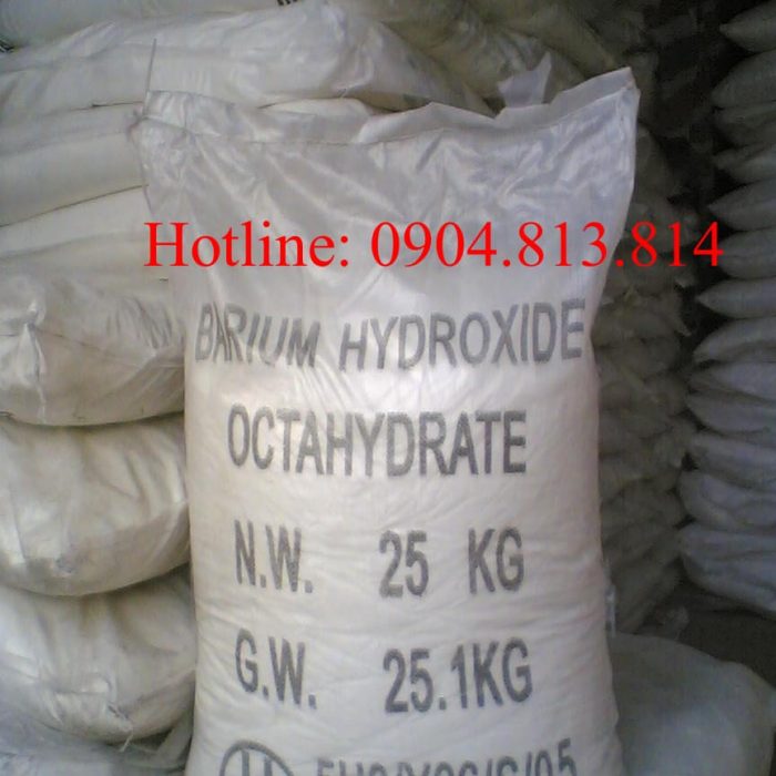 Bari hydroxide – Ba(OH)2 - Barium hydroxide