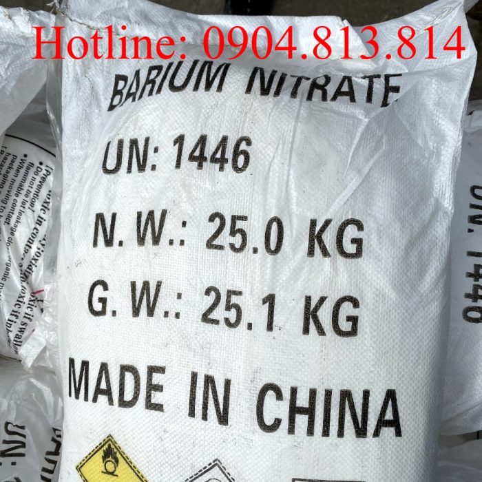 Bari nitrat - Ba(NO3)2 - Barium nitrate