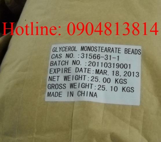 Glycerin mono stearate - GMS - C21H42O4