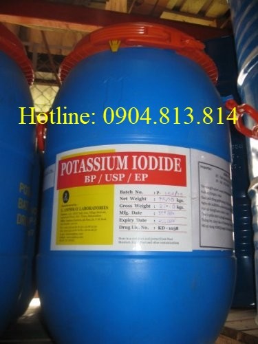Kali iotua – KI – Potassium iodide