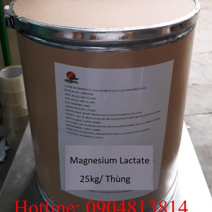 Magie lactat – C6H10MgO6 – Magnesium lactate
