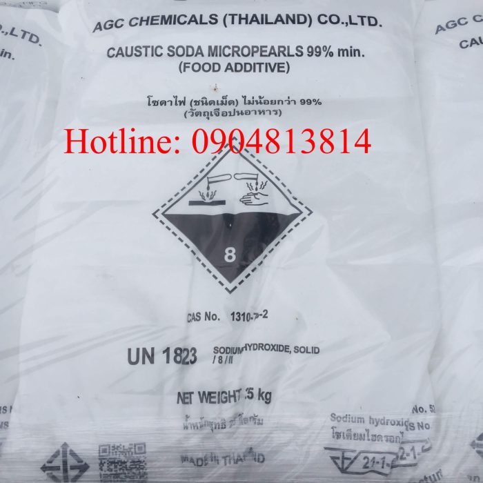 Natri hydroxit – NaOH – Xút - Sodium hydroxide thực phẩm