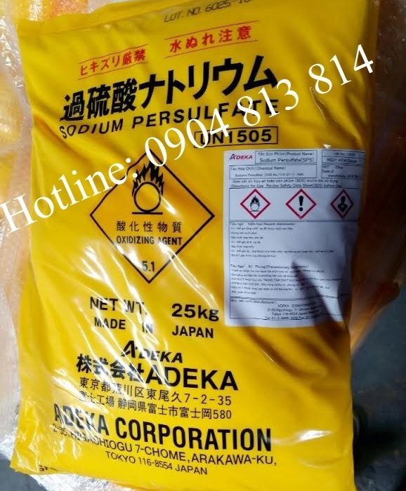 Natri pesunfat - Na2S2O8 - Sodium persulfate